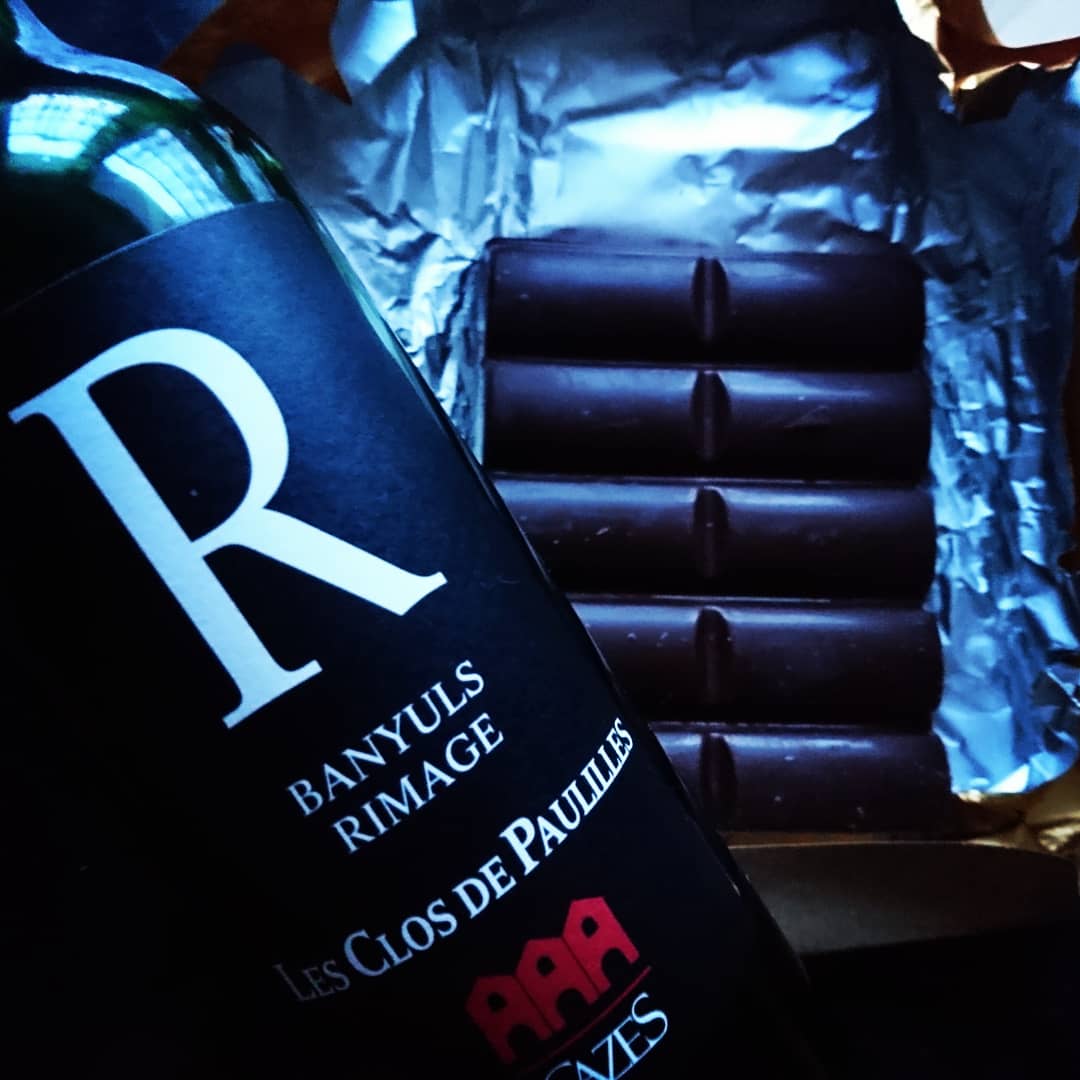 Banyuls Rimage Cazes 2013 + Blanxart Chocolate Negro 60%