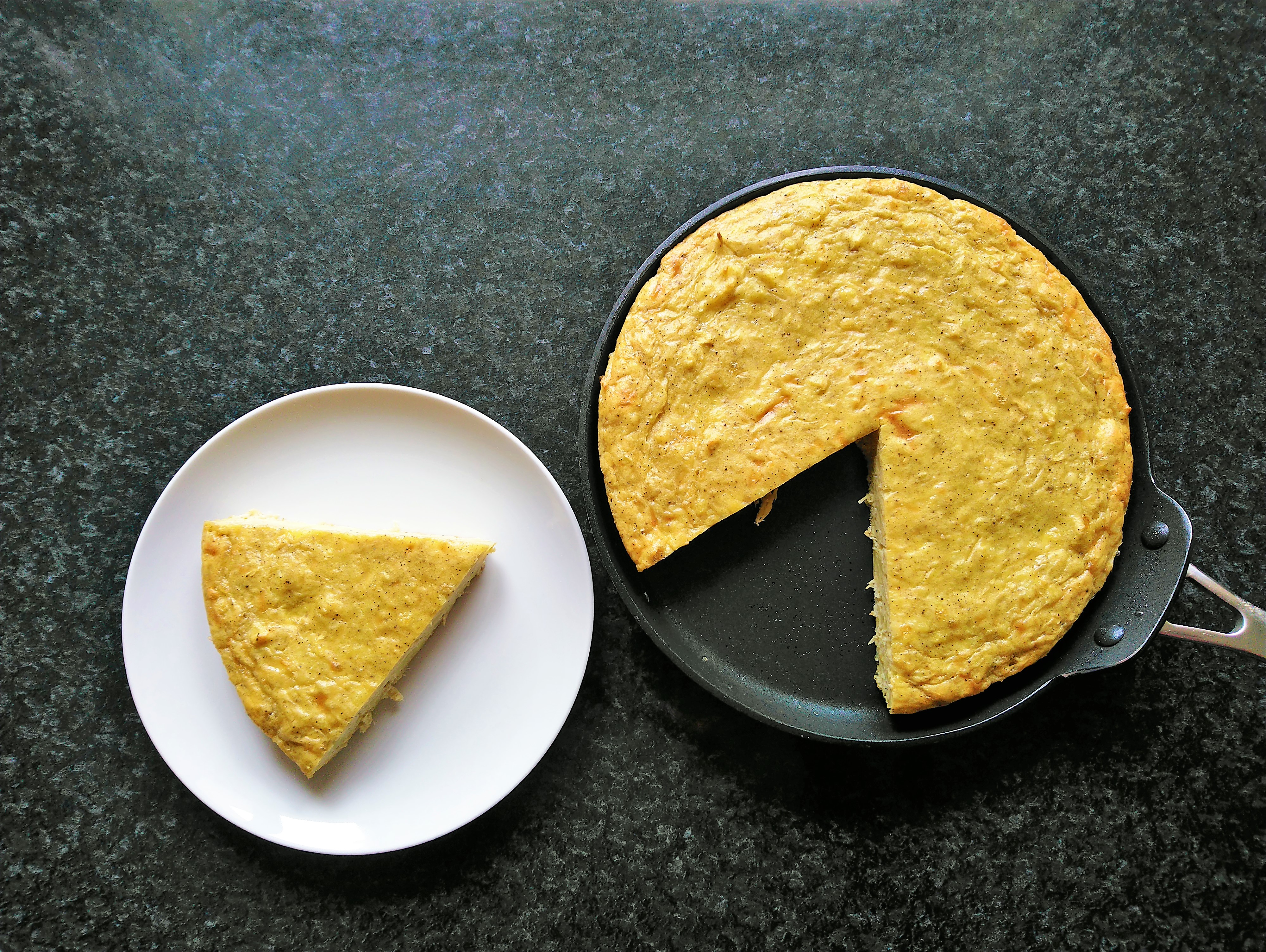 Rafanata – frittata z chrzanem i pecorino