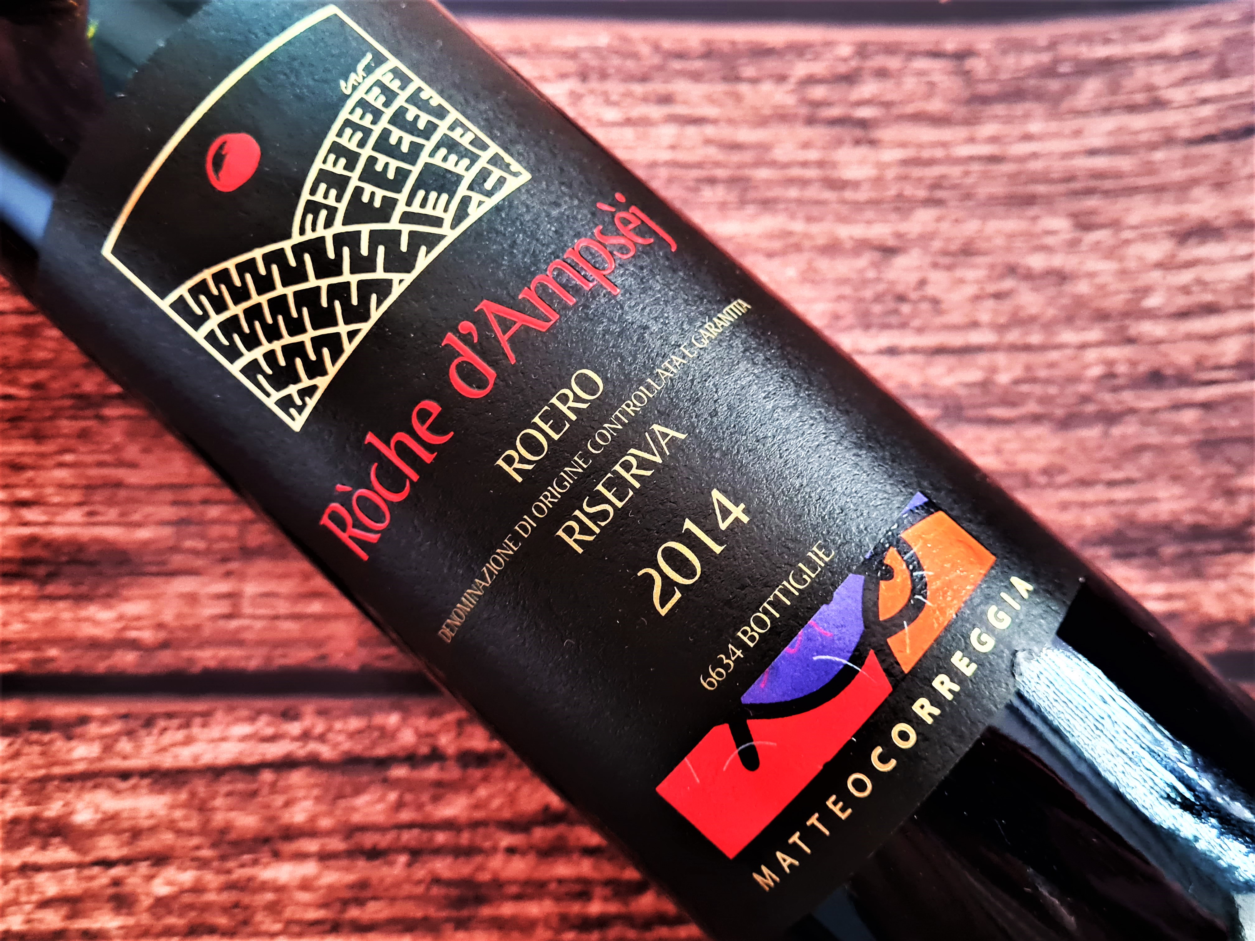 Matteo Correggia Ròche d’Ampsèj Roero Riserva 2014